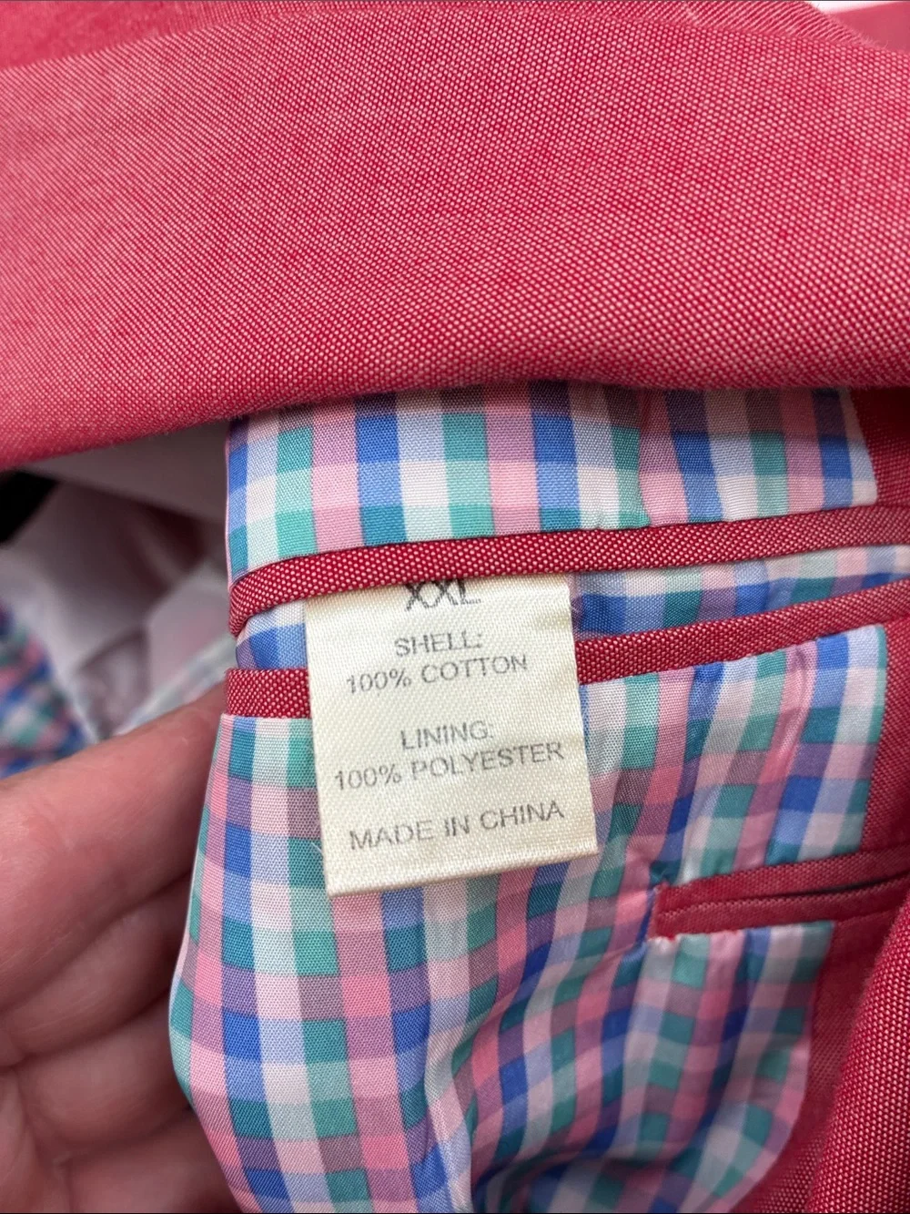 Men's Crimson Sport Coat - Two-Button Blazer